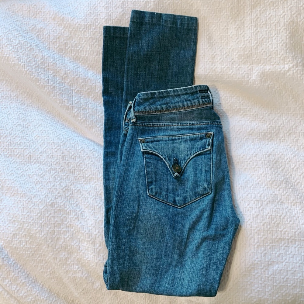 Hudson Low-rise Straight Leg Jeans
